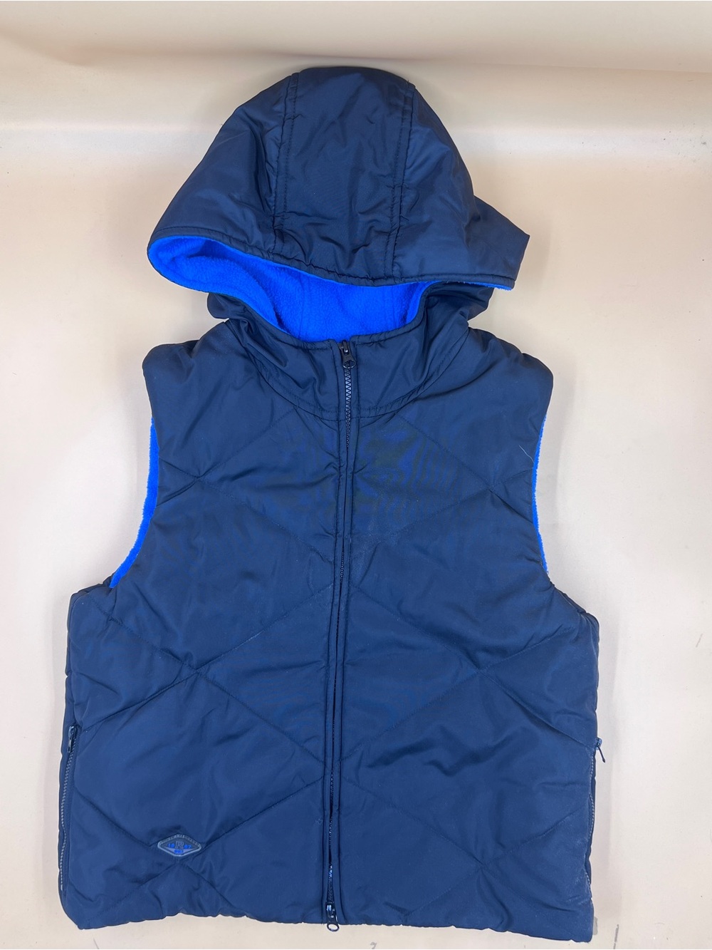 Ralph Lauren Kids Hooded Puffer Vest - Navy Blue